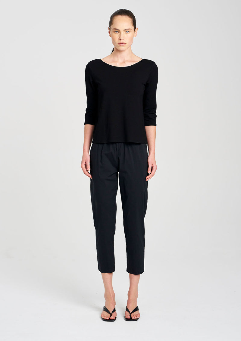 Mela Purdie Matte Jersey Relaxed Boatneck