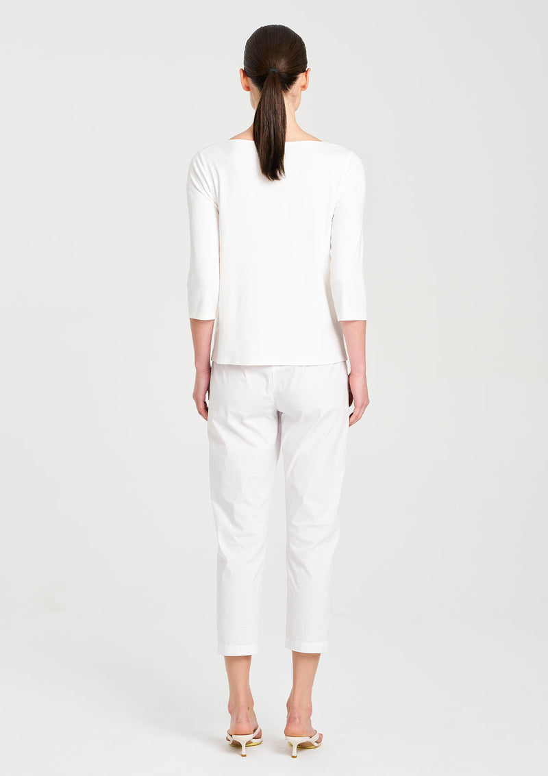 Mela Purdie Matte Jersey Relaxed Boatneck