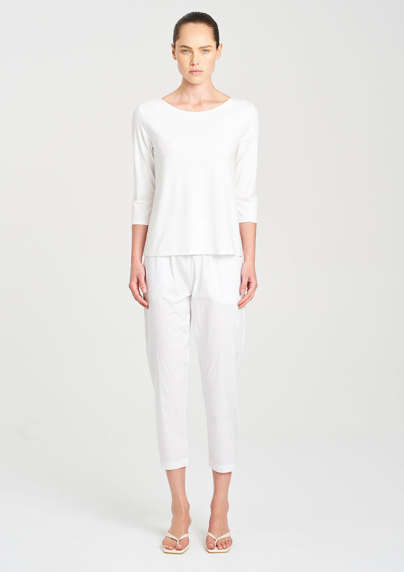 Mela Purdie Matte Jersey Relaxed Boatneck