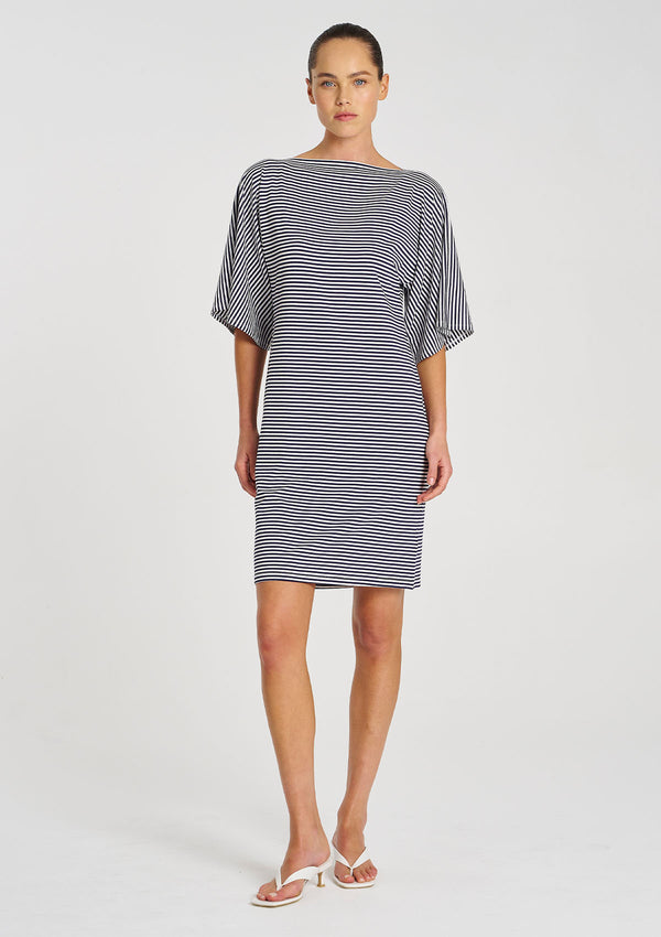 Mela Purdie Yacht Stripe Jersey Picasso Dress