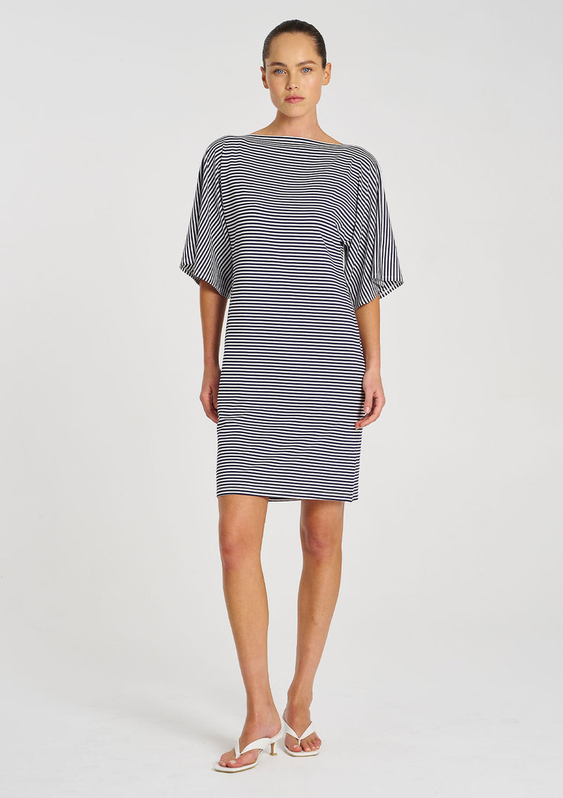 Mela Purdie Yacht Stripe Jersey Picasso Dress