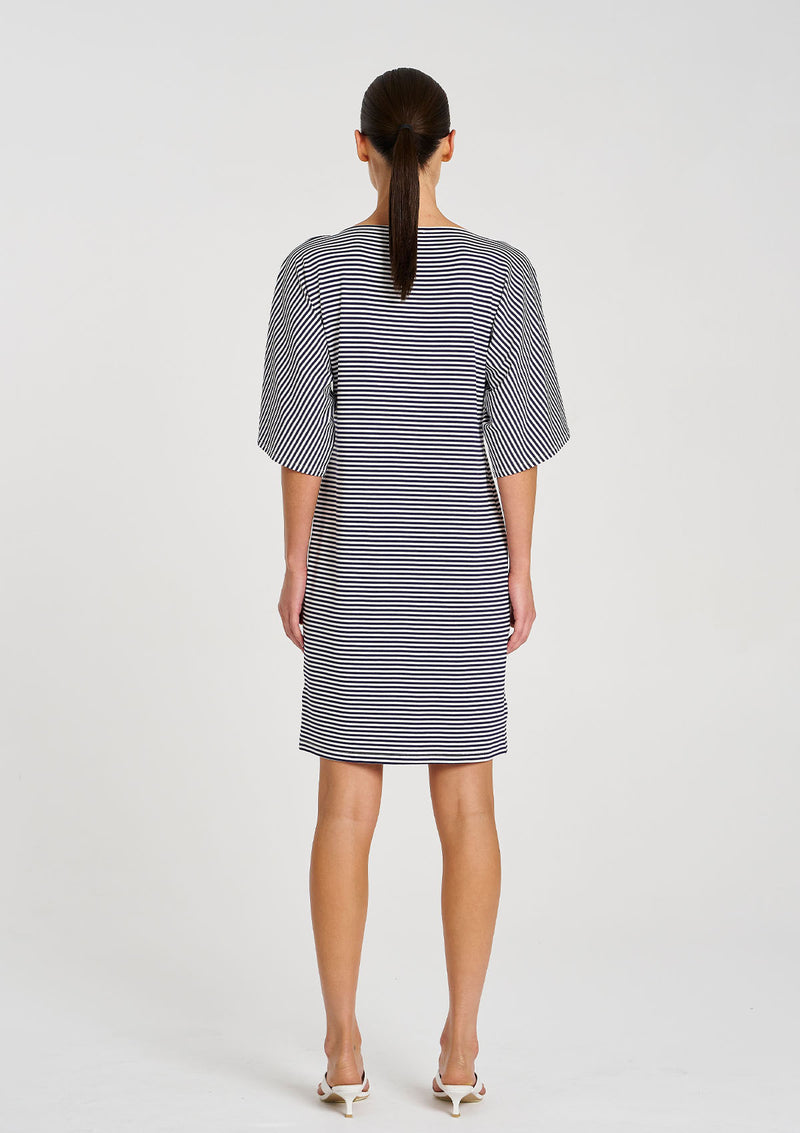 Mela Purdie Yacht Stripe Jersey Picasso Dress