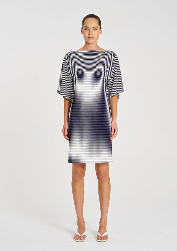Mela Purdie Yacht Stripe Jersey Picasso Dress