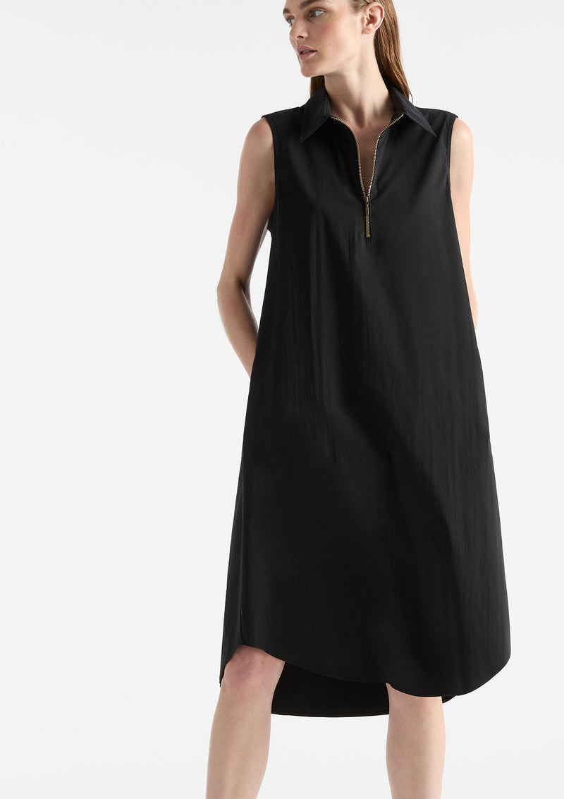 Mela Purdie Microprene Zip Tank Dress