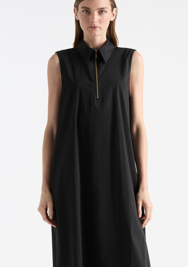 Mela Purdie Microprene Zip Tank Dress