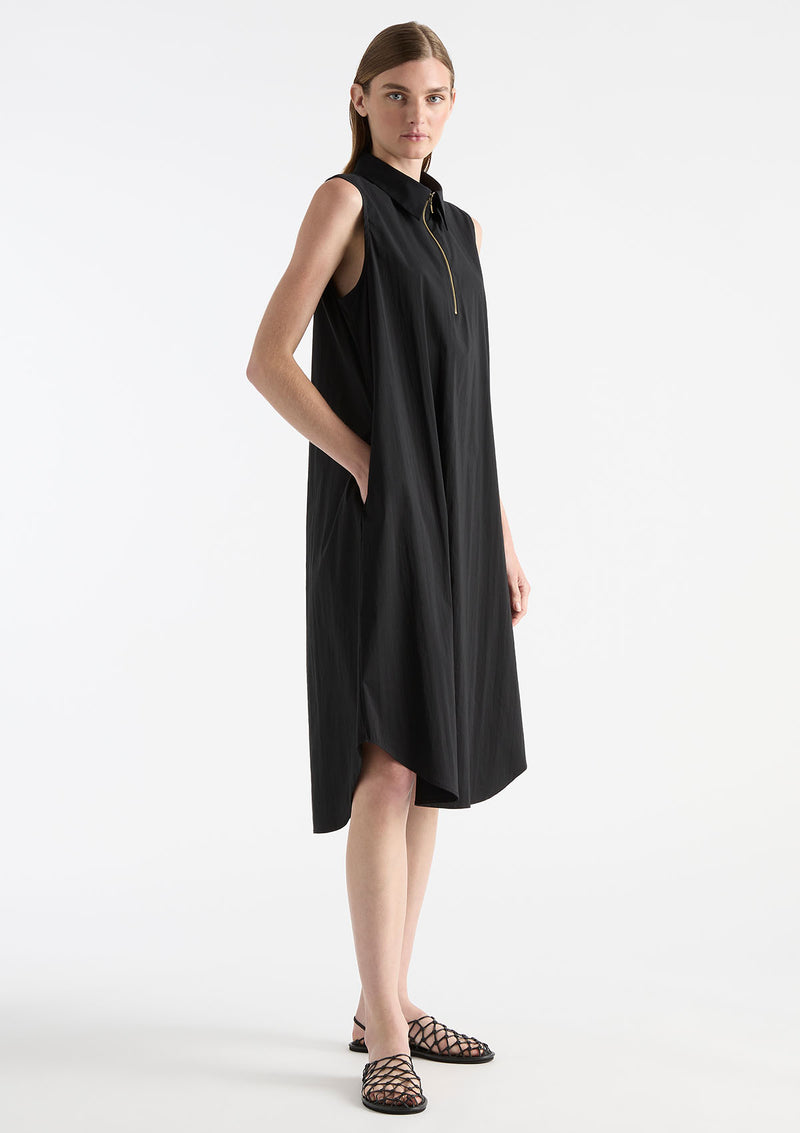 Mela Purdie Microprene Zip Tank Dress