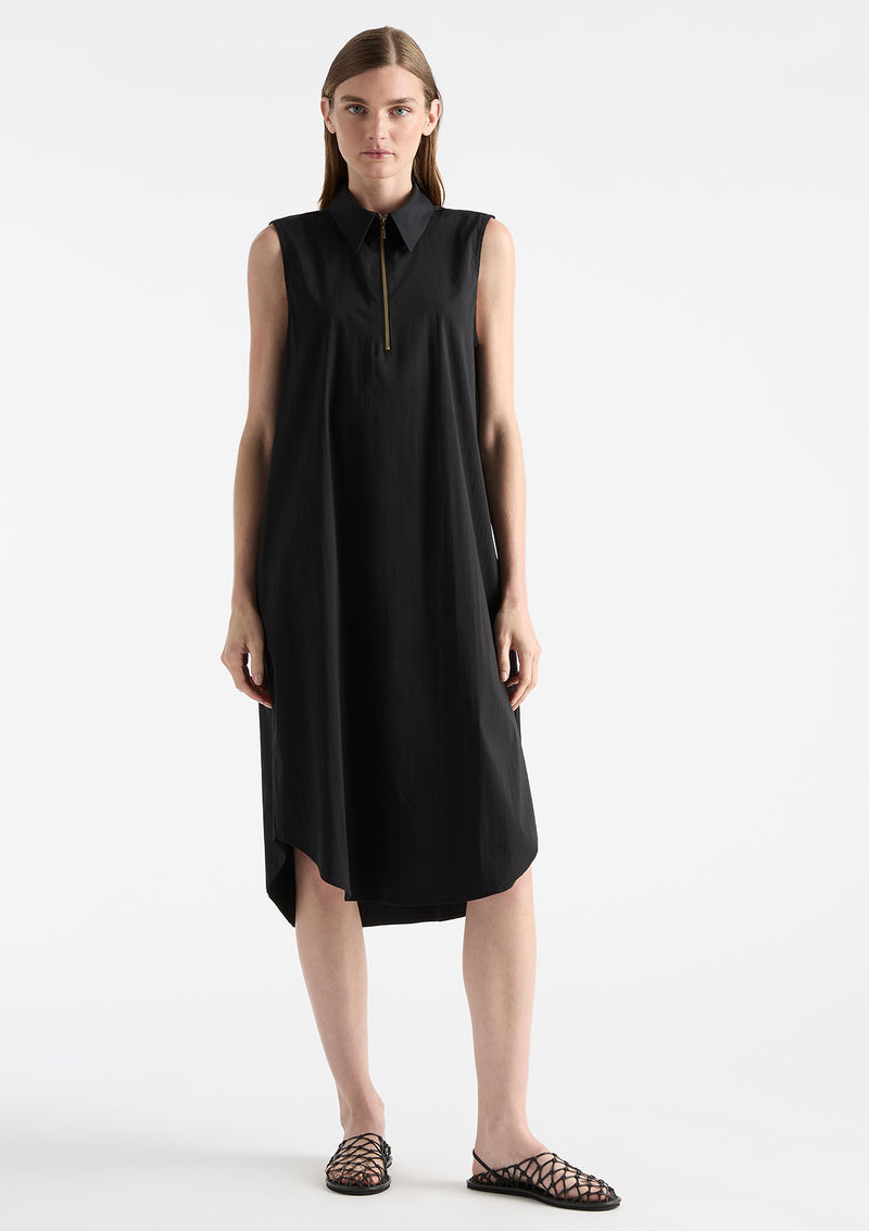 Mela Purdie Microprene Zip Tank Dress