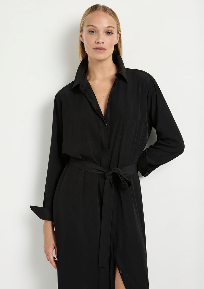 Mela Purdie Mache Tie Shirt Dress