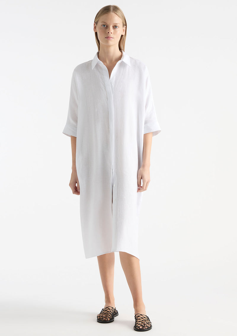 Mela Purdie Pure Linen Dolman Wedge