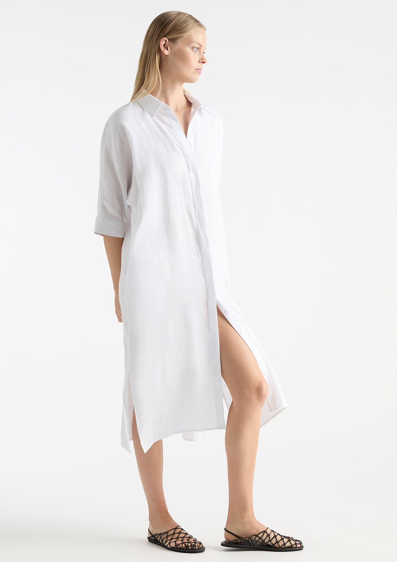 Mela Purdie Pure Linen Dolman Wedge