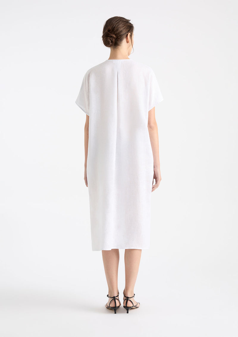 Mela Purdie Pure Linen Wedge Dress