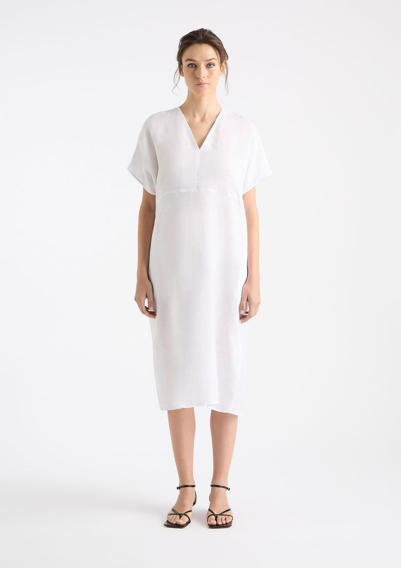 Mela Purdie Pure Linen Wedge Dress
