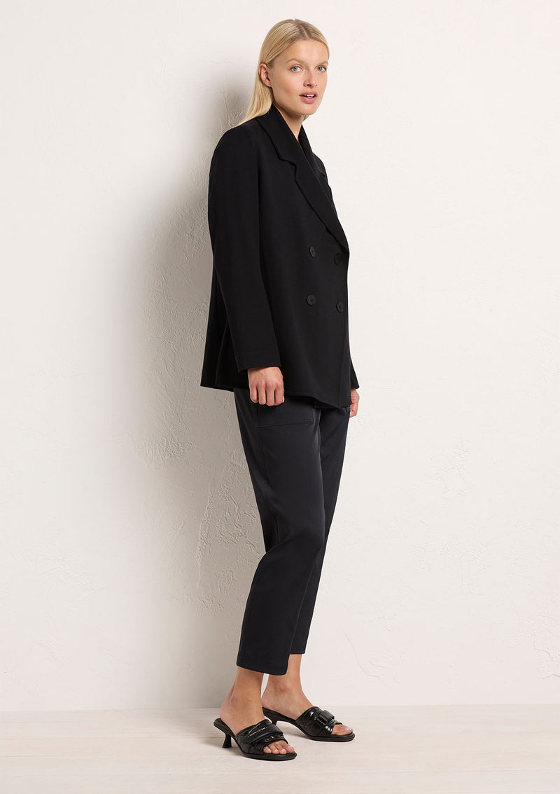 Mela Purdie Polished Ponte Profile Blazer