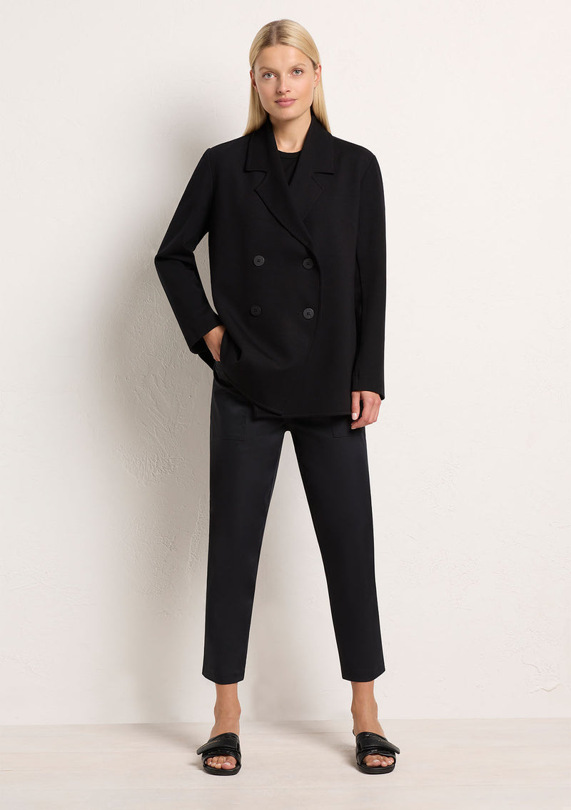 Mela Purdie Polished Ponte Profile Blazer