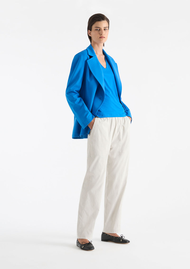 Mela Purdie Polished Ponte Shaped Blazer