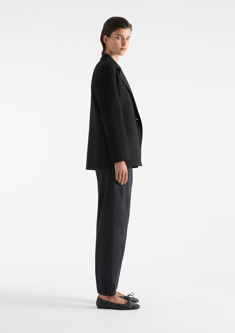 Mela Purdie Polished Ponte Shaped Blazer