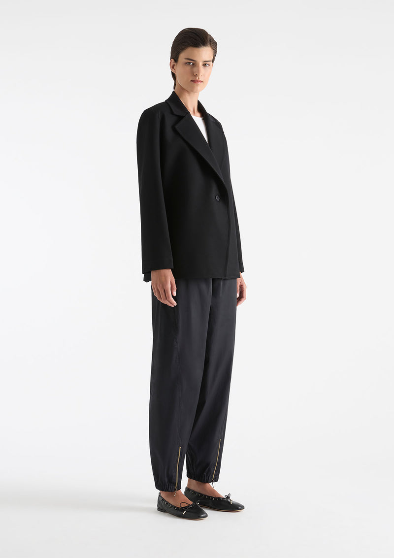 Mela Purdie Polished Ponte Shaped Blazer