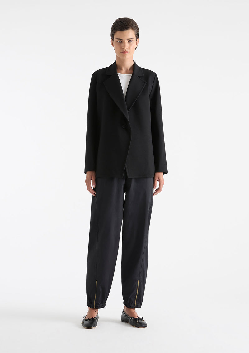 Mela Purdie Polished Ponte Shaped Blazer