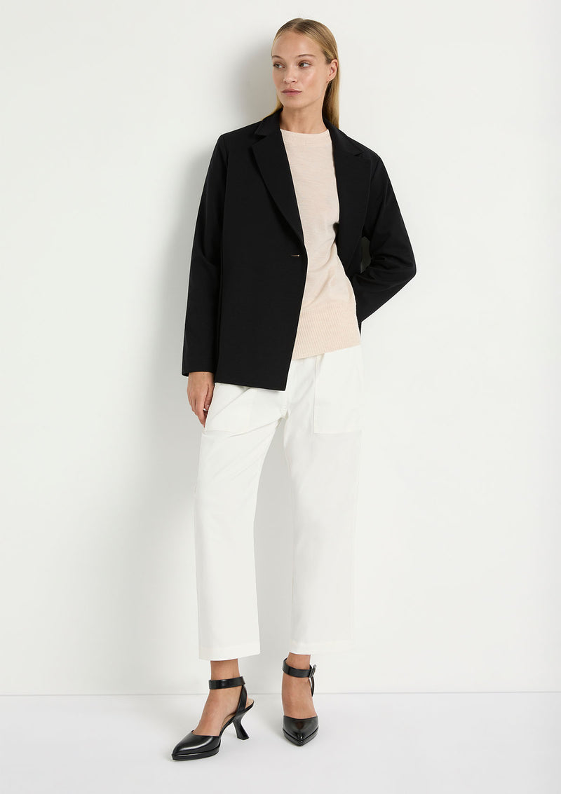 Mela Purdie Polished Ponte Shaped Blazer