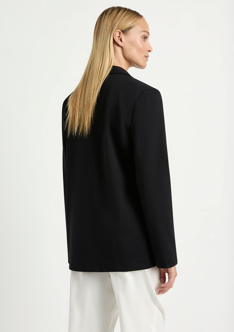 Mela Purdie Polished Ponte Shaped Blazer
