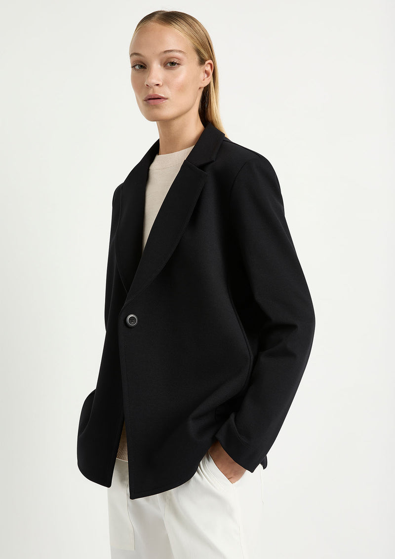 Mela Purdie Polished Ponte Shaped Blazer