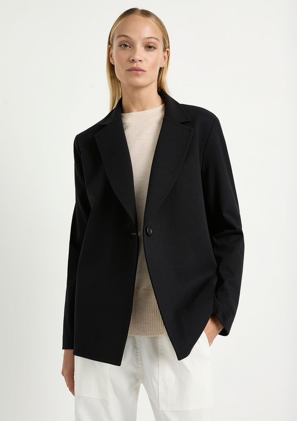 Mela Purdie Polished Ponte Shaped Blazer
