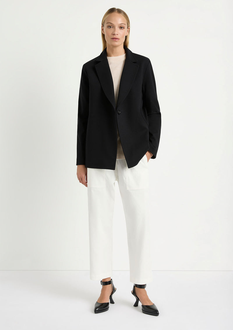 Mela Purdie Polished Ponte Shaped Blazer