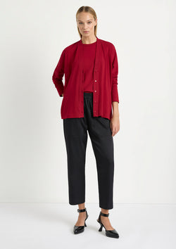 Mela Purdie Stretch Chintz Crop Blazer Pant