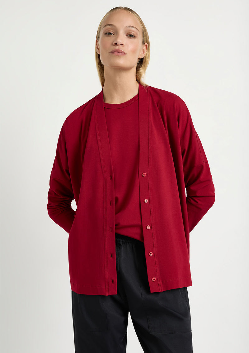 Mela Purdie Matte Jersey Studio Cardigan