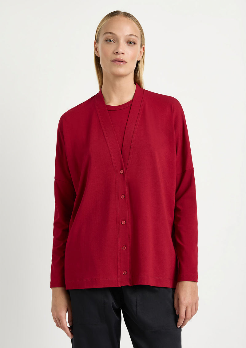 Mela Purdie Matte Jersey Studio Cardigan