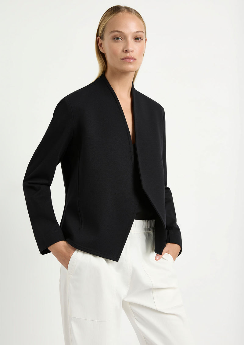 Mela Purdie Polished Ponte Envelope Jacket