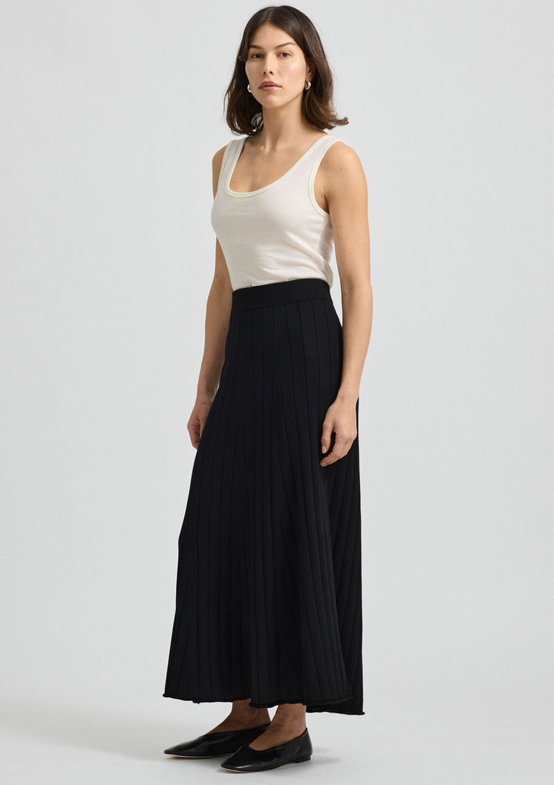 Toorallie Fine Rib Knit Skirt