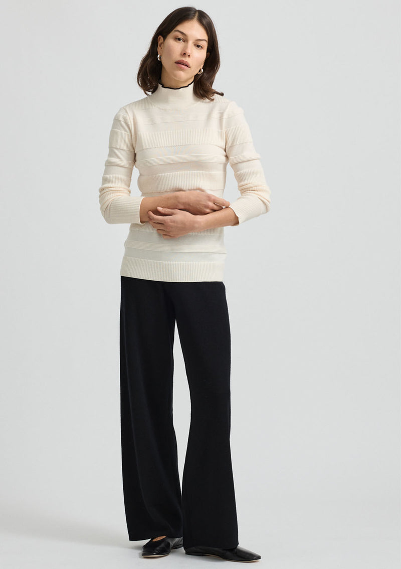 Toorallie Ottoman Roll Neck Knit