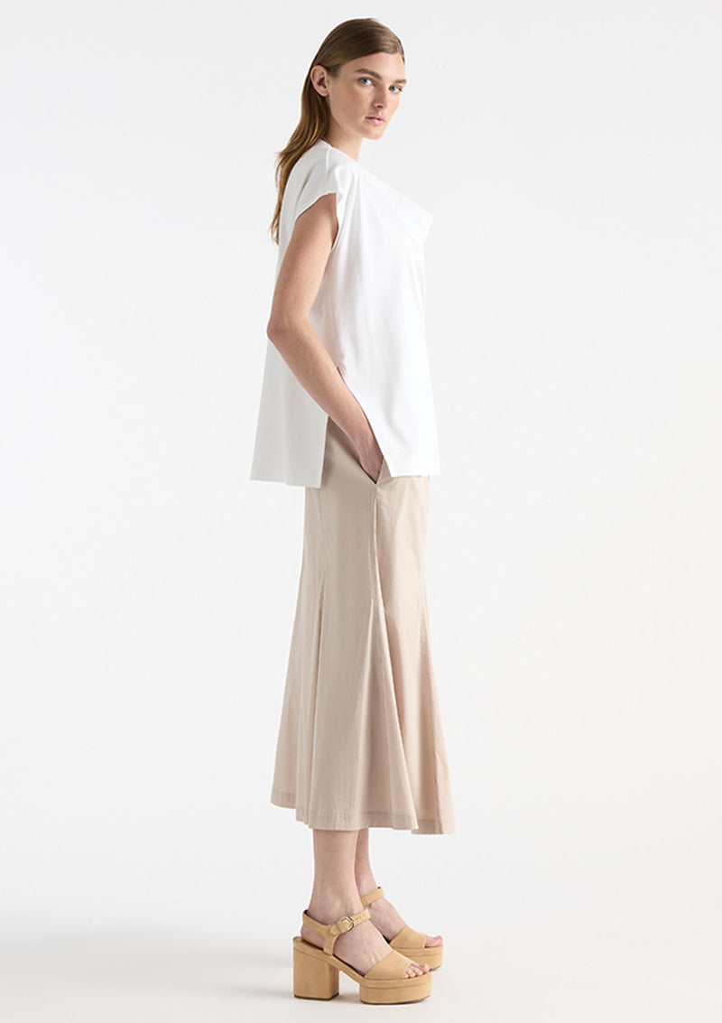 Mela Purdie Microprene Palazzo Skirt