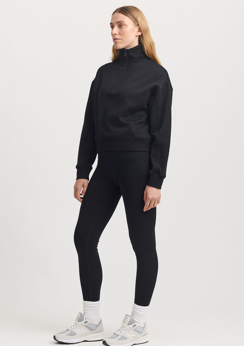 Toorallie Lounge Cropped Half Zip