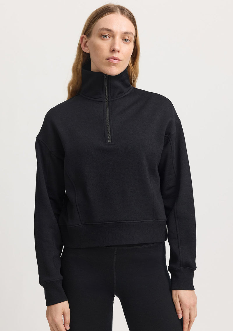 Toorallie Lounge Cropped Half Zip