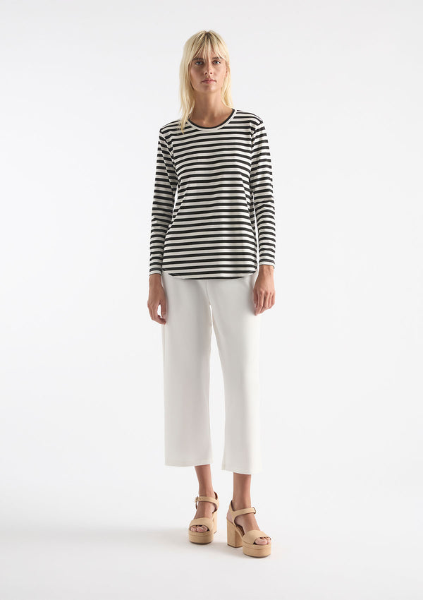 Mela Purdie Bistro Stripe Knit Studio Top
