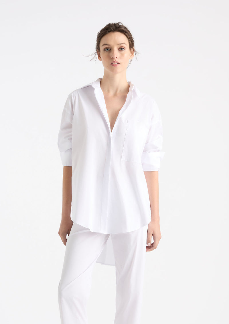 Mela Purdie Microprene Relaxed Pocket Shirt