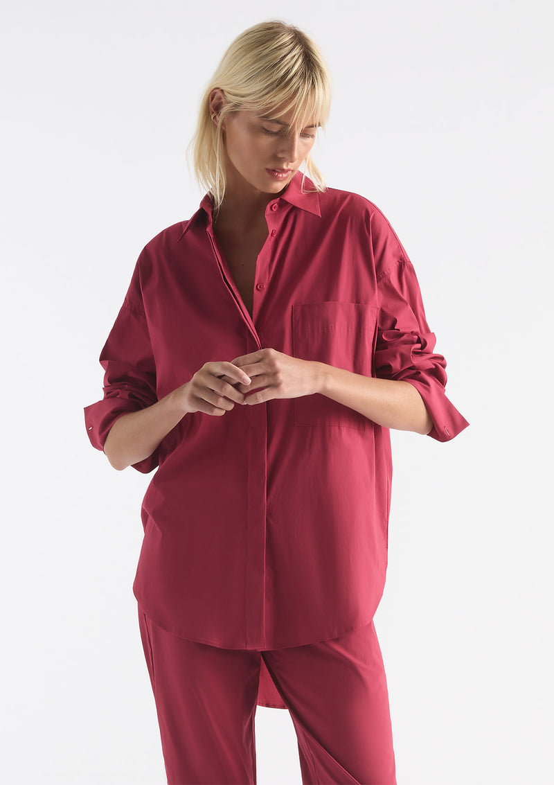 Mela Purdie Microprene Relaxed Pocket Shirt