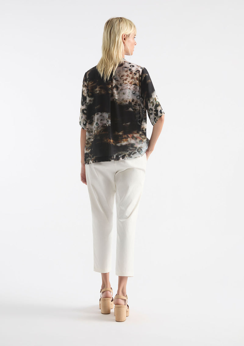Mela Purdie Illusion Print Silk Venice Plaza