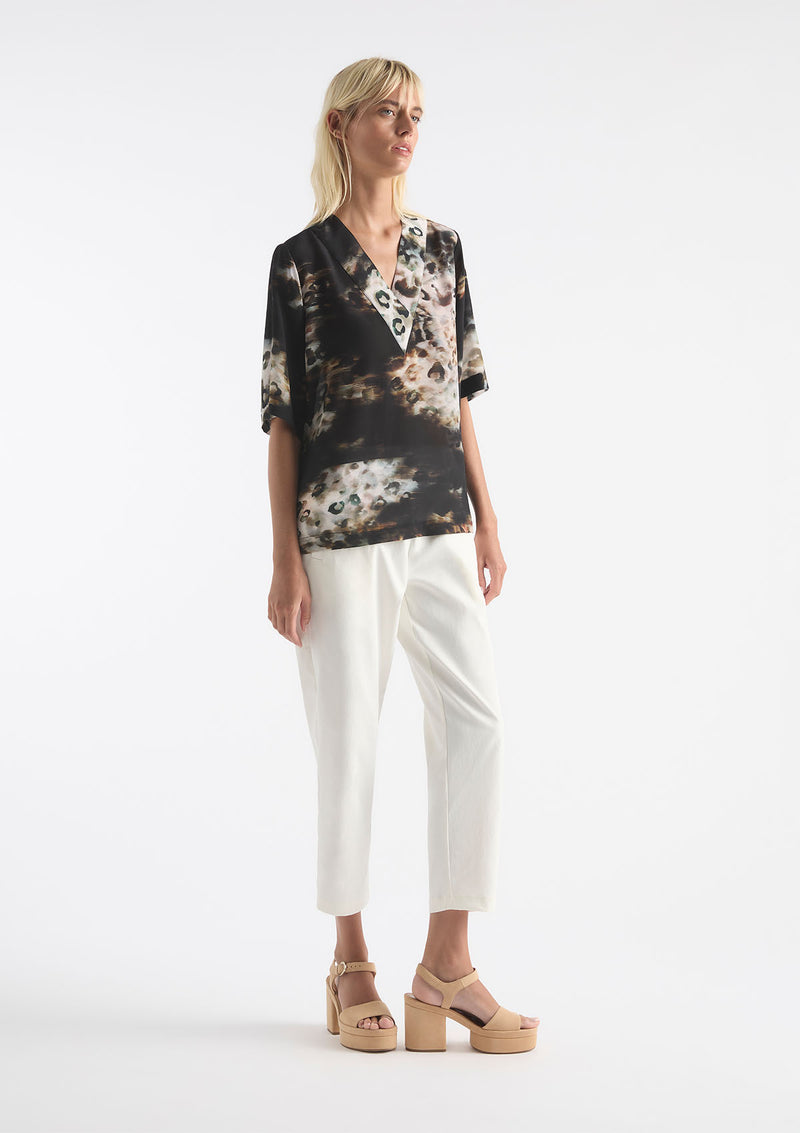 Mela Purdie Illusion Print Silk Venice Plaza