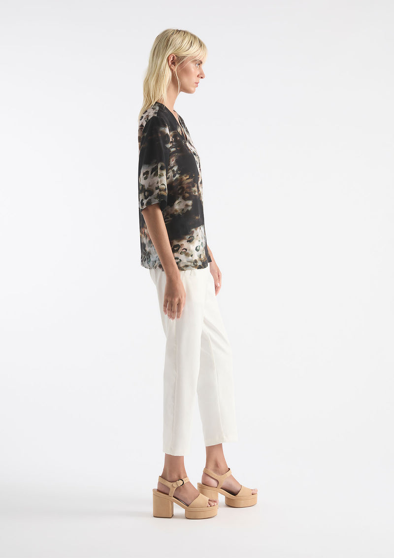 Mela Purdie Illusion Print Silk Venice Plaza