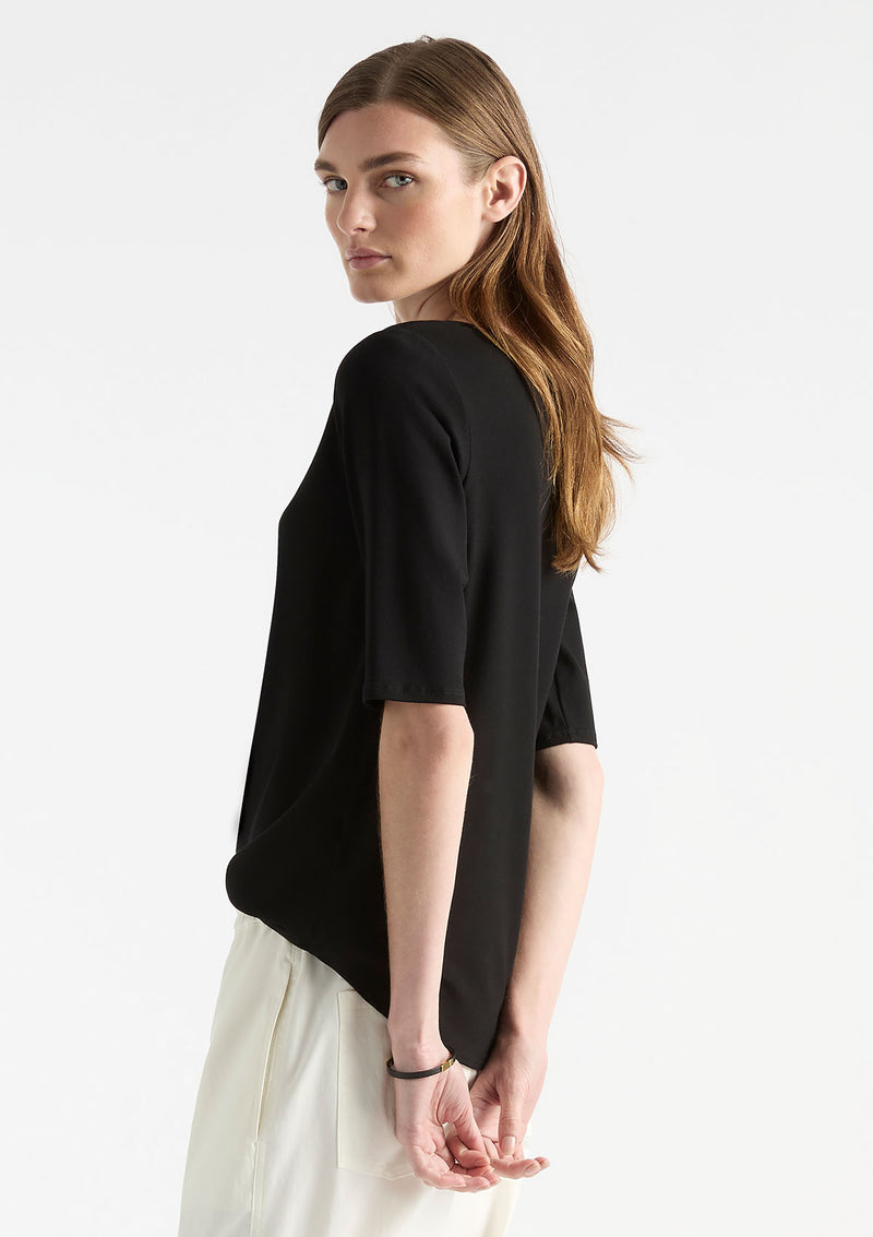 Mela Purdie Matte Jersey Elbow Cafe T