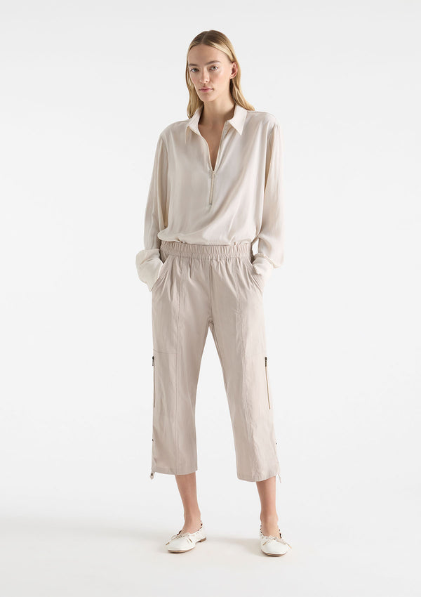 Mela Purdie Mache Zip Front Shirt