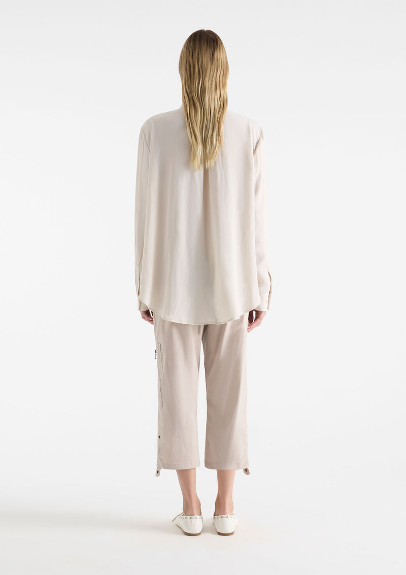 Mela Purdie Mache Zip Front Shirt