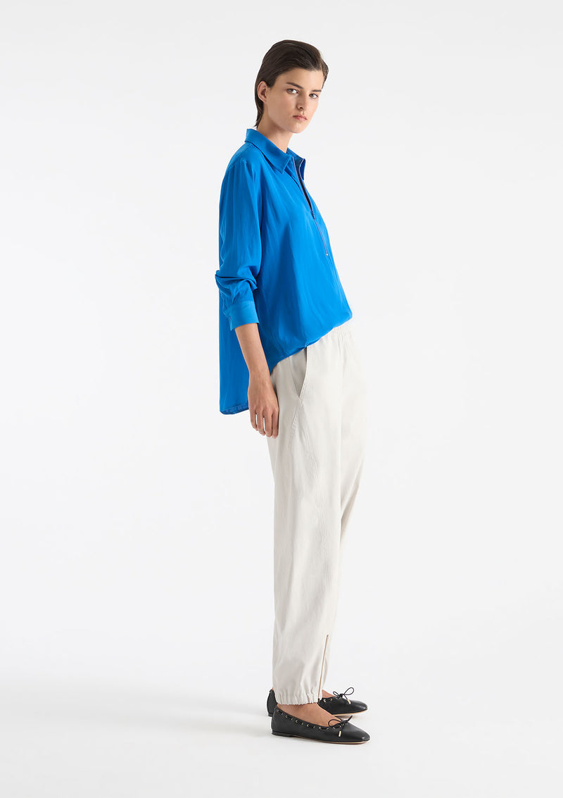 Mela Purdie Mache Zip Front Shirt