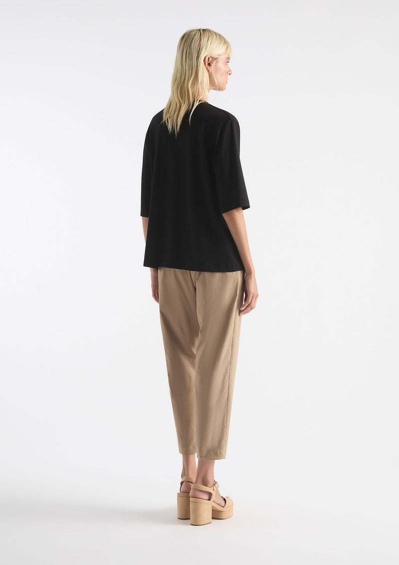 Mela Purdie Matte Jersey V Stretch Plaza