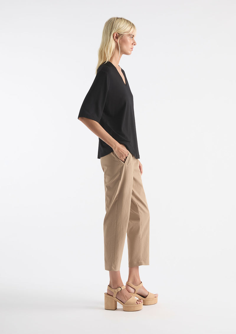 Mela Purdie Matte Jersey V Stretch Plaza