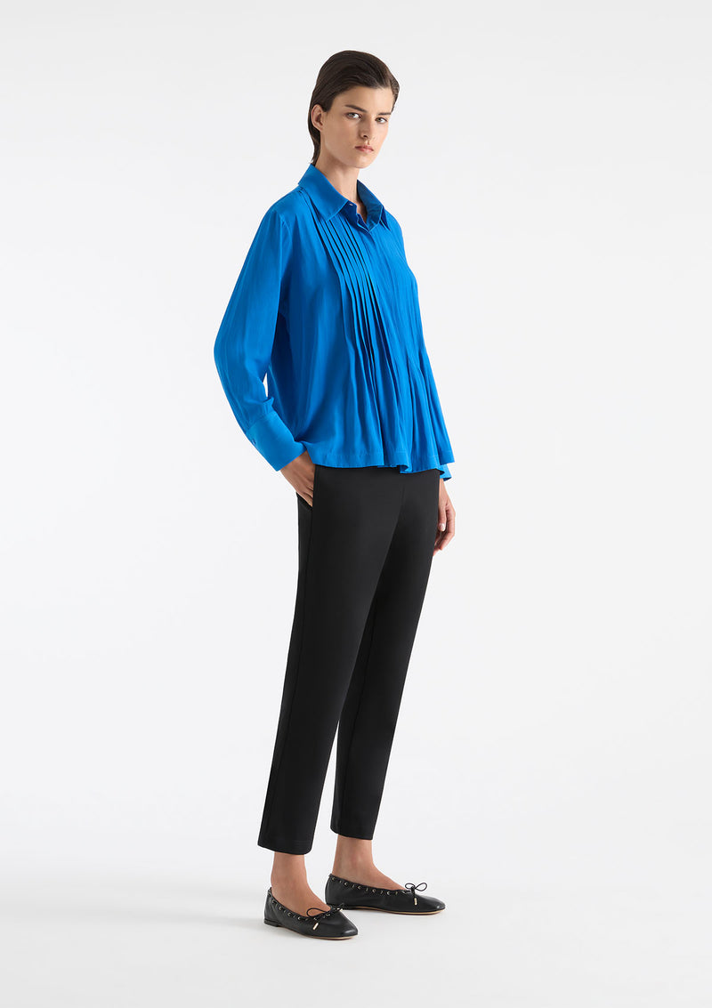 Mela Purdie Mache Straw Pleat Shirt