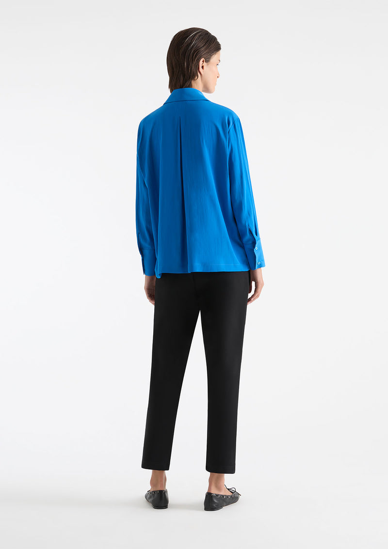 Mela Purdie Mache Straw Pleat Shirt